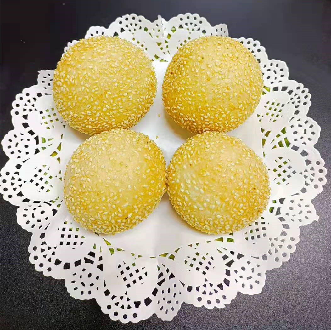 自制麻團(tuán)，做法簡單，好吃極了！(圖文)